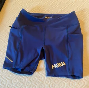 Royal blue Hoka shorts  thumbnail 1