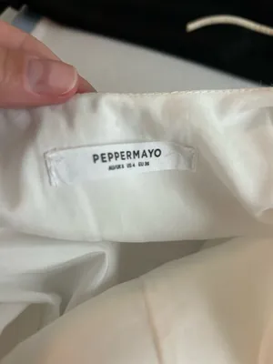 Peppermayo White Mini Dress thumbnail 2