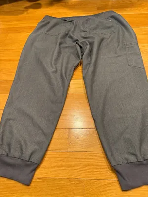 Figs technical collection gray jogger scrub bottoms size XXlarge petite. thumbnail 7