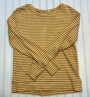 Melrose and Market striped open back top thumbnail 1