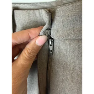 H&M Pants Women 4 Gray High Waisted Tapered Ankle Trousers Career Preppy thumbnail 7