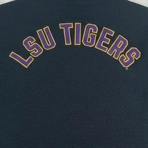 PINK‎ Victoria's Secret LSU Tigers Sequins Quarter Zip Sweatshirt Women's Small thumbnail 6