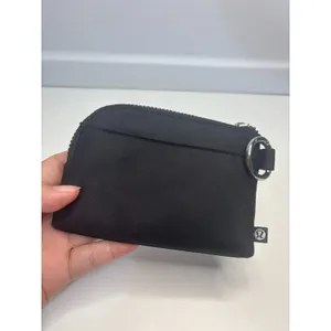 Lululemon Clippable Card Pouch Black Small Wallet thumbnail 4