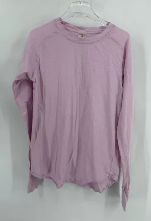 Free People We the free light pink long sleeve top size xs thumbnail 1