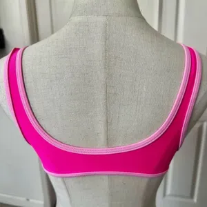 Shein pink one peice cut out bathing suit thumbnail 3