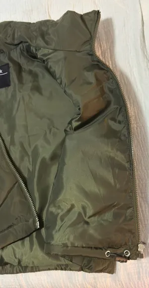 Puffer Vest Green Size M thumbnail 3