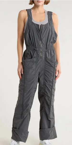 NWT Free People FP Movement uphill jumpsuit size medium thumbnail 1
