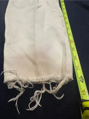 ZARA White Casual Denim Jeans thumbnail 2