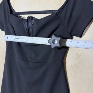 Lulus Black Bodycon Cocktail Dress Women's Medium Off Shoulder‎ Mini Party thumbnail 4