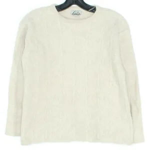 Alpaca Mountain Trade Womens Sweater Vintage Peruvian Fur Tan Size Medium EU thumbnail 1
