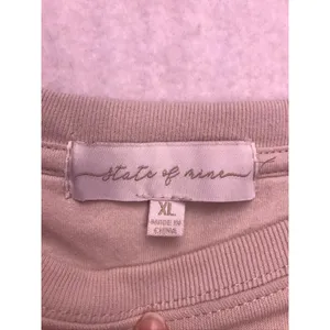 State of Mine Merry Plaid Graphic‎ Sweatshirt Womens XL Tan Christmas Pullover thumbnail 7
