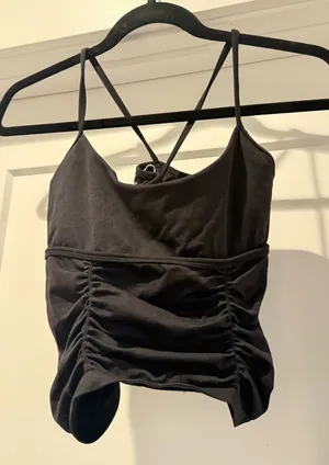 Free People Movement Ruched Crop Tank thumbnail 1