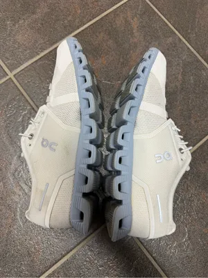 ON Running Womens Cloud 5 Gym Shoes Sneakers Trainers Chambray Blue White 10 thumbnail 11