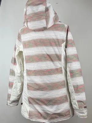 Burton Prism Gore-Tex Snowboard Ski Snow Jacket in Space Dye Stripe Size XS thumbnail 8