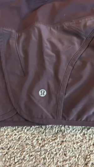 Purple Lululemon Shorts Speed Up 4" thumbnail 5