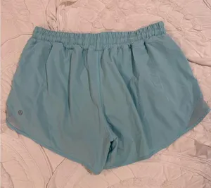 Lululemon Athletica Sky Blue hottie hot shorts!!! thumbnail 2