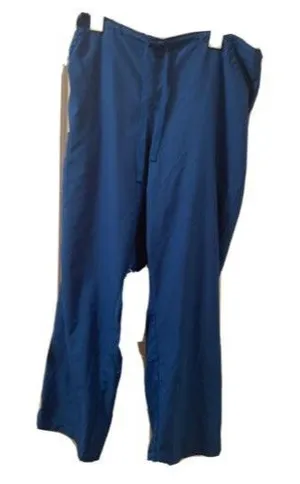 Spread Good Cheer Women's Scrub Pants Nurse Medical Size 1X Royal Blue thumbnail 1
