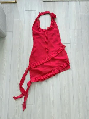 Red motel rocks mini dress halter neck thumbnail 2