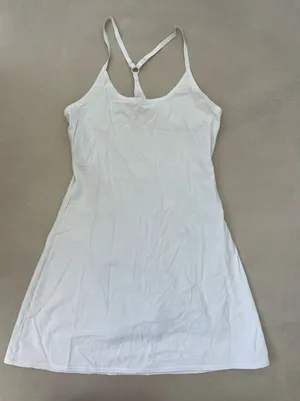 Outdoor Voices White Racerback Slip Dress thumbnail 1