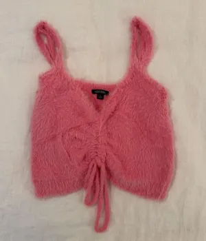 Wild Fable Fuzzy tank top thumbnail 1