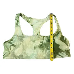 Balance Athletica Vitality Womens M Core Sports Bra Rio Green Tie Dye Padded New thumbnail 7