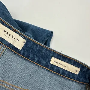 PacSun Retro Jeans Womens 29 Blue Denim Patches Mom High Rise New thumbnail 5