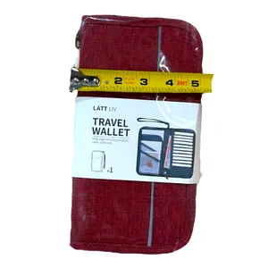 LÄTT LIV Red Travel Wallet thumbnail 5