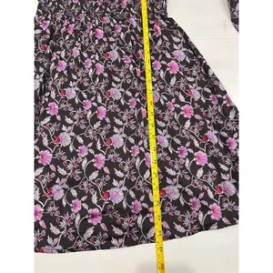 NWOT GAP XS Smocked Ruffle Sleeve Mini Dress‎ thumbnail 5
