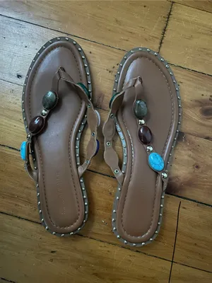 Marc Fisher Yessica Sandal 8 boho thumbnail 1