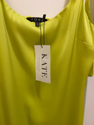 Boutique Lime Green FORE Dress thumbnail 5