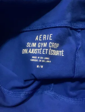 Aerie Slim Crop Gym Leggings thumbnail 2