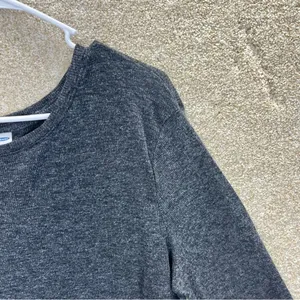 Imperfect Old‎ Navy charcoal gray long sleeve shirt stretchy comfy XXL 2018 top thumbnail 5