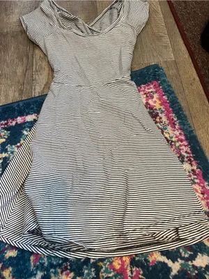 Brandy Melville black and white skater dress thumbnail 5
