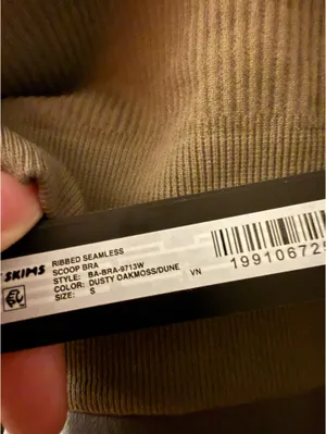 Nike x Skims Ribbed Sports Bra thumbnail 4
