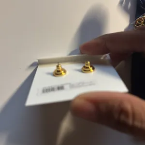 Tory Burch Melodie Stud Earrings New in Packaging. Luxury Holiday Jewelry thumbnail 4