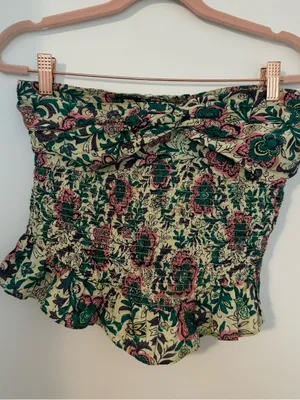 Free People One More Time Tube Top in Tea Combo Size Small thumbnail 9