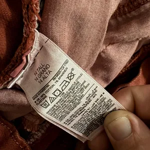 Old Navy Extra High Rise Sky High Wide Leg Jean 14 Tall Women’s Red Dirt thumbnail 6