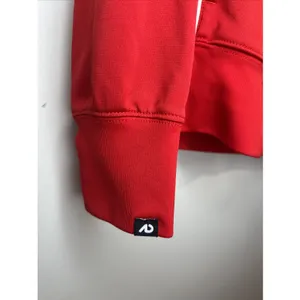 Nike The Athletic Dept Women's Large Red Full Zip Track Jacket White Piping thumbnail 8