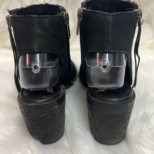 Sam Edelman Cooper Woven Side Zip Block Heel Sandals‎ Women's Size 7 Bin 21 thumbnail 7