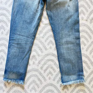 PISTOLA Charlie High Rise Straight Leg Button Fly Zipper Blue Denim Jeans 26 thumbnail 9
