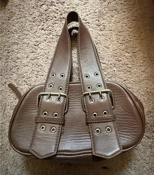 Free People Say Yes Bag Brown Leather thumbnail 3