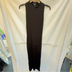 REVOLVE AFRM Women's Casper Funnel Neck Bodycon Maxi Dress, Noir, Small, NWT thumbnail 5