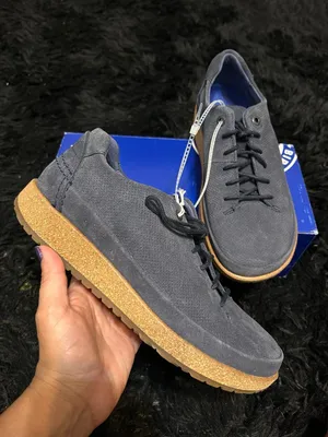 BIRKENSTOCK Honnef Low blue suede lace up shoes sneakers women’s eur 39 new thumbnail 2