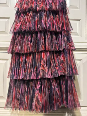 Hutch Anthropologie x Tulle Tiered Dress thumbnail 5
