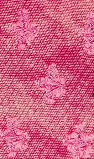 Free People We The Free Mixed Emotions Hi Lo Short Dragonfruit Sorbet Pink Rose thumbnail 5