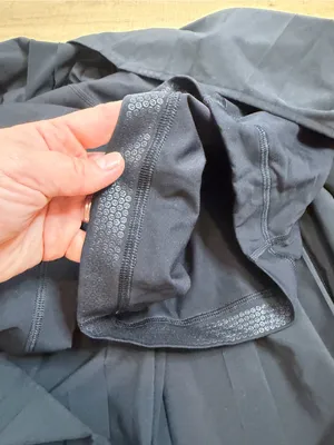 Lululemon High-Rise Pleated Tennis Skirt Long Black Size 14 W8ARAT Athletic thumbnail 6