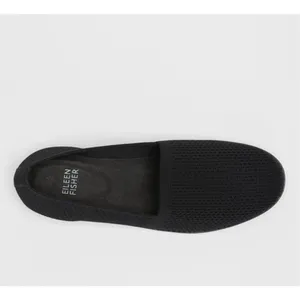 Eileen Fisher Black‎ Demi Knit Stretch Loafer thumbnail 9