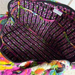 Vera Bradley Large Weekend Va Va Bloom Tote Shoulder Bag thumbnail 6