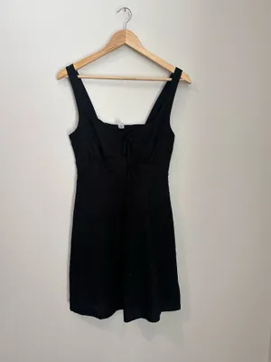 Old Navy Fit & Flare Linen Mini Dress thumbnail 2