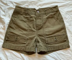 REI Hiking Shorts W4 Khaki Green thumbnail 1